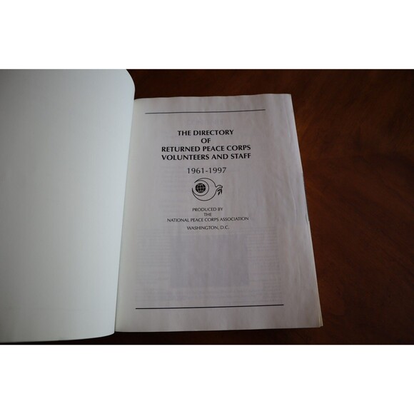 Directory Of Returned Peace Corps Volunteers And Staff 1961-1997 - Picture 7 of 13